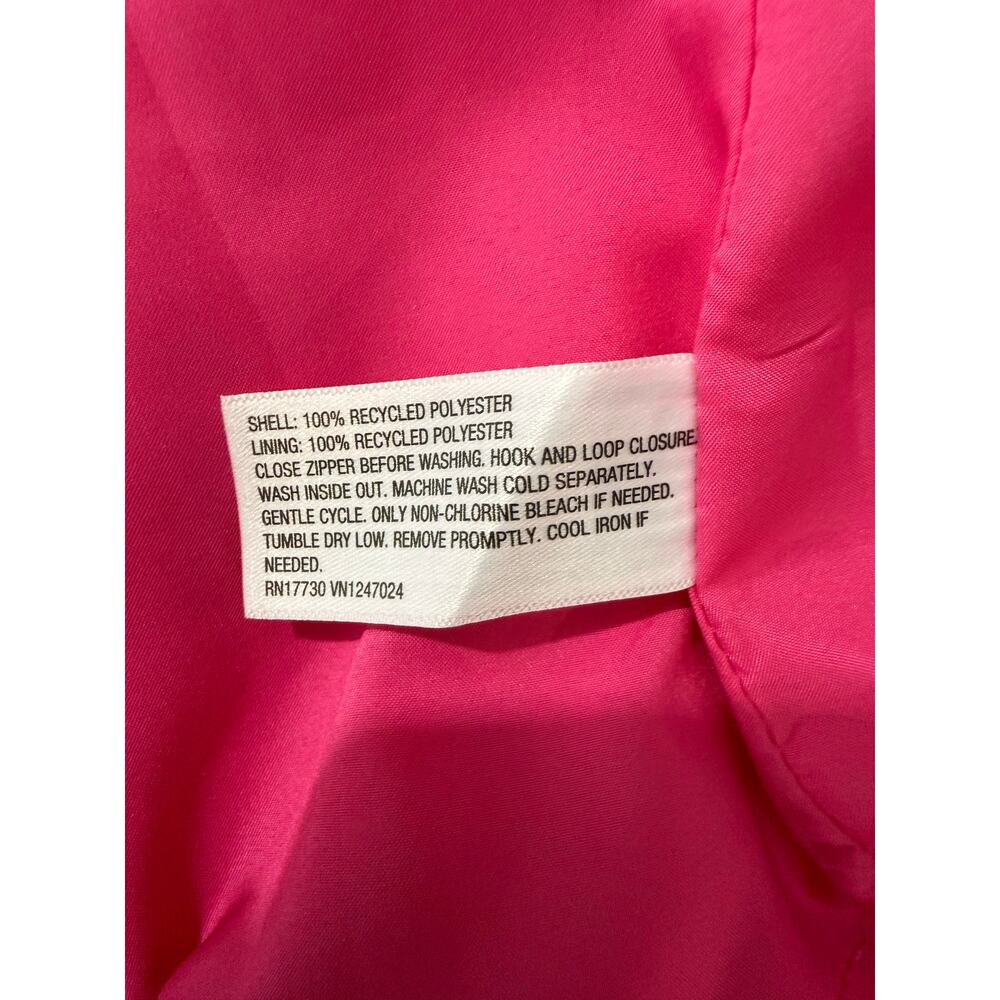 NWT Kate Spade New York Classic Rose Peplum Midi Dress Pink/Red Women’s Size 4 - Picture 9 of 11